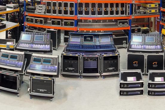 DiGiCo mixing consoles